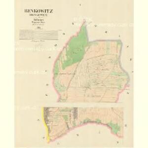 Benkowitz (Benkowice) - m0052-1-001 - Kaiserpflichtexemplar der Landkarten des stabilen Katasters