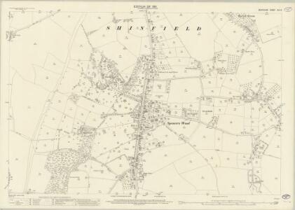 Berkshire XLV.3 (includes: Shinfield; Swallowfield) - 25 Inch Map
