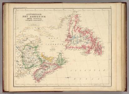 Newfoundland, New Brunswick, Nova Scotia, Cape Breton & Prince Edward Is.