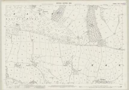 Cornwall XVI.5 (includes: Altarnun; Egloskerry; Laneast; Trewen) - 25 Inch Map