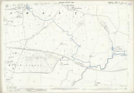 Hampshire and Isle of Wight LIII.13 (includes: Buriton; Harting; Petersfield; Rogate; Steep) - 25 Inch Map