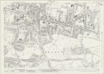 Kent VIII.4 (includes: Bexley) - 25 Inch Map