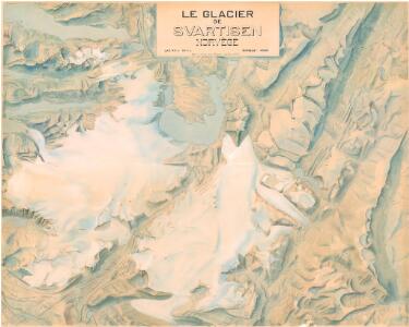 Spesielle kart 128: Le Glacier de Svartisen, NorvÃ ̈ge