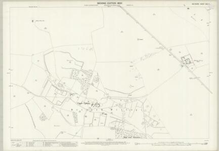 Wiltshire XXIII.7 (includes: Aldbourne; Liddington) - 25 Inch Map
