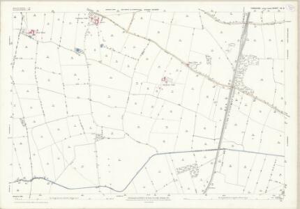 Yorkshire CV.8 (includes: Cawton; East Newton And Laysthorp; Gilling East; Nunnington; Oswaldkirk; Stonegrave) - 25 Inch Map