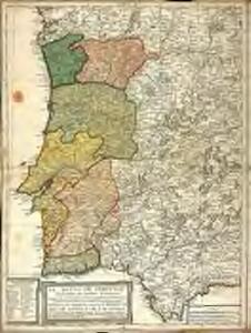 El reyno de Portugal subdividido en muchas provincias