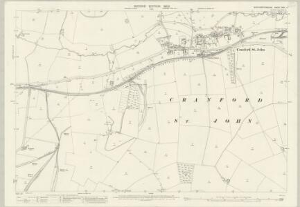 Northamptonshire XXXII.4 (includes: Burton Latimer; Cranford) - 25 Inch Map