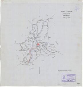Mapa planimètric de la Bisbal de Falset