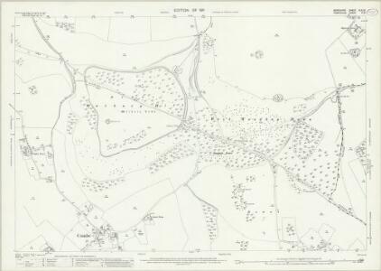 Berkshire XLII.13 (includes: Combe; East Woodhay; Inkpen; West Woodhay) - 25 Inch Map