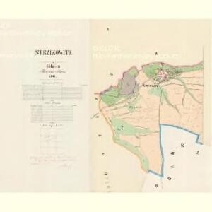 Strzizowitz - c7495-1-001 - Kaiserpflichtexemplar der Landkarten des stabilen Katasters