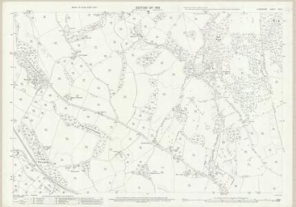 Flintshire XIII.3 (includes: Cilcain; Mold Rural) - 25 Inch Map