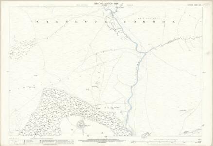 Durham XXIV.1 (includes: Stanhope) - 25 Inch Map