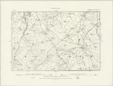 Cardiganshire XXIV.SW - OS Six-Inch Map