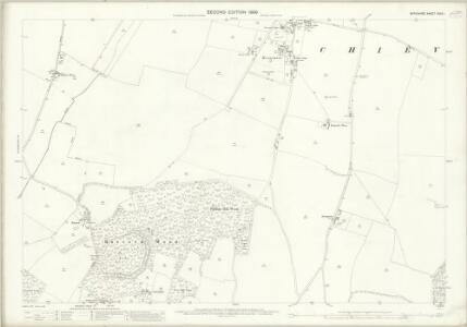 Berkshire XXXV.1 (includes: Chieveley; Winterbourne) - 25 Inch Map