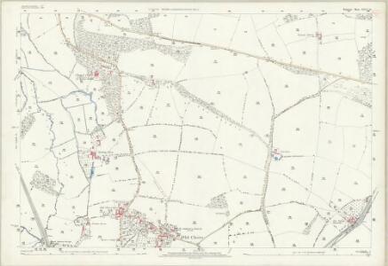 Somerset XXXV.16 (includes: Old Cleeve) - 25 Inch Map