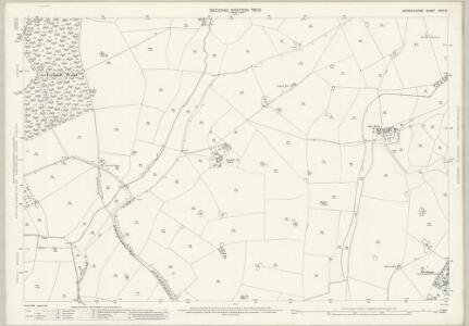 Warwickshire XXVI.13 (includes: Beausale; Honiley; Kenilworth; Leek Wootton) - 25 Inch Map