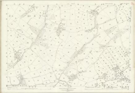 Cornwall LXIX.10 (includes: Crowan; Gwinear Gwithian; St Erth) - 25 Inch Map