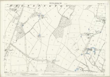 Surrey XVIII.4 (includes: Chessington; Epsom) - 25 Inch Map