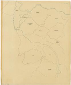Vorlagen für die Topographische Karte des Kantons Zürich (Wild-Karte): Pausen mit Gemeindegrenzen: Blatt 2: Dietikon und umliegende Gemeinden