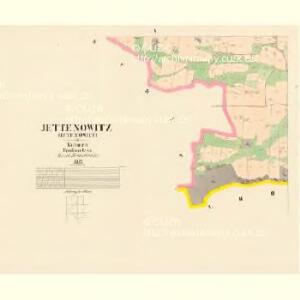 Jettenowitz (Jetenowice) - c2866-1-005 - Kaiserpflichtexemplar der Landkarten des stabilen Katasters