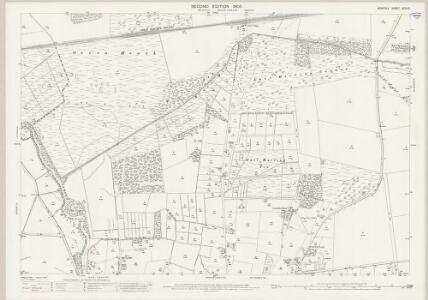 Norfolk XCV.13 (includes: Bridgham; Eccles; Harling; Roudham) - 25 Inch Map