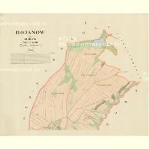 Bojanow - m0151-1-001 - Kaiserpflichtexemplar der Landkarten des stabilen Katasters