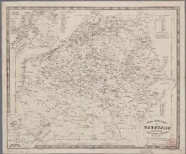 Carte historique de la Belgique au moyen age / par Louis Delgeur