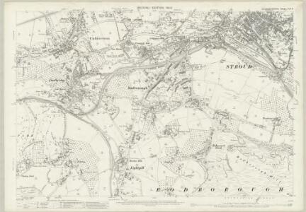 Gloucestershire XLIX.3 (includes: Kings Stanley; Rodborough; Stroud) - 25 Inch Map