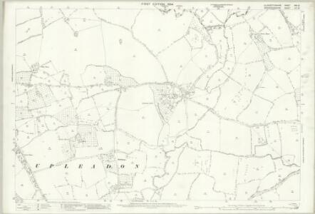 Gloucestershire XVII.12 (includes: Corse; Hartpury; Staunton; Upleadon) - 25 Inch Map