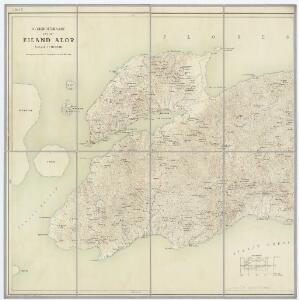 Blad I, uit: Overzichtskaart van het Eiland Alor / vluchtig opgenomen door den Topografischen Dienst in 1927-1928