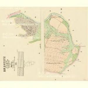 Brzotitz (Brzotice) - c0546-1-001 - Kaiserpflichtexemplar der Landkarten des stabilen Katasters