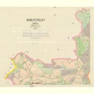 Hohenstollen - c8954-1-002 - Kaiserpflichtexemplar der Landkarten des stabilen Katasters