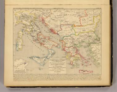 L'Empire d'Orient, l'Italie, 1200 a 1300.