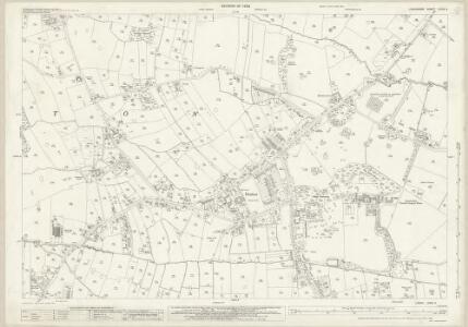 Lancashire LXVIII.4 (includes: Hutton; Longton; Penwortham) - 25 Inch Map