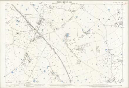 Cheshire LX.7 (includes: Bickley; Edge; Hampton; Malpas) - 25 Inch Map