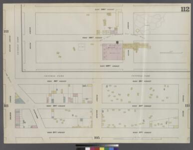 Plate 112: Map bounded by West 59th Street, Sixth Avenue, West 57th Street, Eighth Avenue