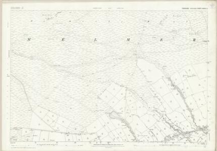 Yorkshire LXXXIII.4 (includes: Agglethorpe With Coverham; Carlton Town; Melmerby) - 25 Inch Map