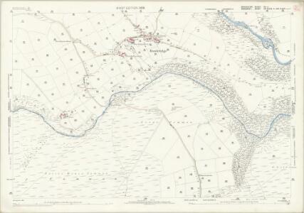 Devon XVI.11 (includes: Dulverton; East Anstey; West Anstey; Withypool) - 25 Inch Map