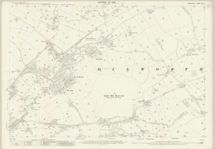 Lancashire LIV.5 (includes: Alston; Dilworth; Hothersall; Ribchester; Thornley With Wheatley) - 25 Inch Map