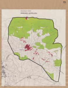 Boppelsen: Definition der Siedlungen für die eidgenössische Volkszählung am 01.12.1960; Siedlungskarte Nr. 151