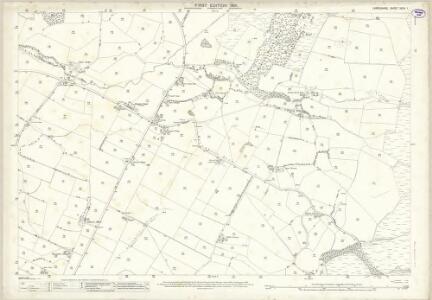 Lancashire XXXV.1 (includes: Quernmore) - 25 Inch Map