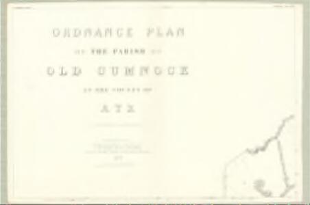 Ayr, Sheet XXXV.9 (Old Cumnock) - OS 25 Inch map