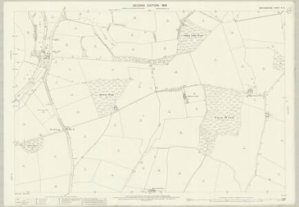 Bedfordshire XI.3 (includes: Clapham; Milton Ernest; Oakley; Pavenham) - 25 Inch Map