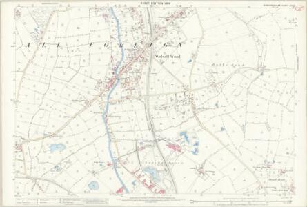 Staffordshire LVII.16 (includes: Aldridge; Shenstone; Walsall Wood) - 25 Inch Map