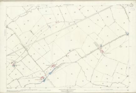 Warwickshire XLVI.13 (includes: Burton Dassett; Chadshunt) - 25 Inch Map