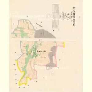 Zawrschitz (Zawržice) - c9167-1-002 - Kaiserpflichtexemplar der Landkarten des stabilen Katasters