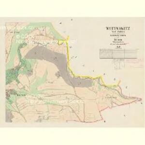 Wottwowitz (Wottwowic) - c5602-1-004 - Kaiserpflichtexemplar der Landkarten des stabilen Katasters