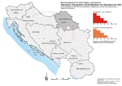 Vojvodina: Immigration und Emigration von Slowaken bis 1961