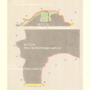 Wintirzow - c8605-1-004 - Kaiserpflichtexemplar der Landkarten des stabilen Katasters