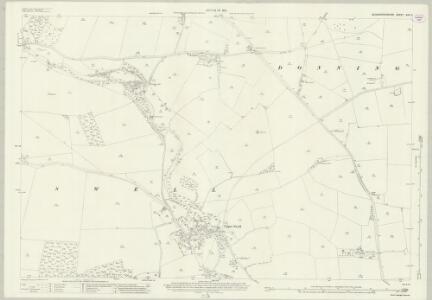 Gloucestershire XXII.9 (includes: Broadwell; Condicote; Donnington; Longborough; Swell) - 25 Inch Map